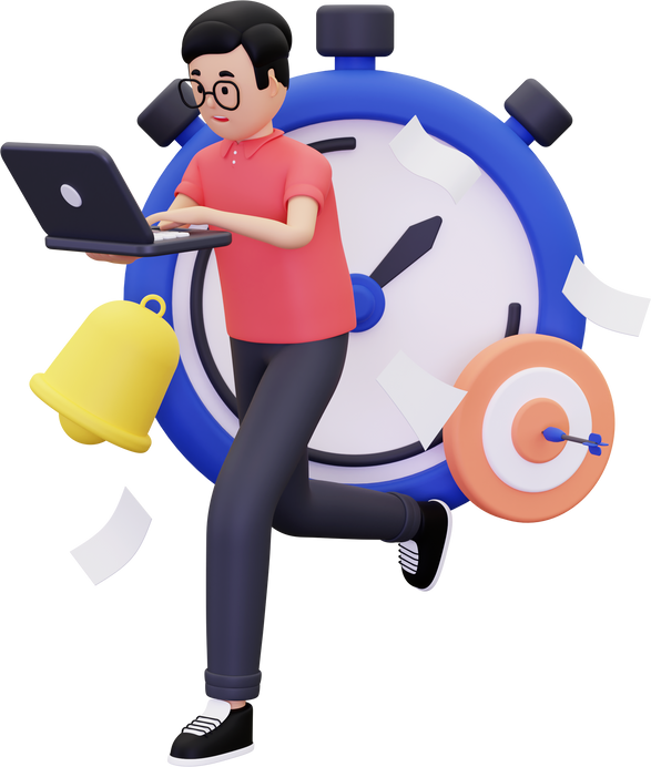 3d Finish work targets on time