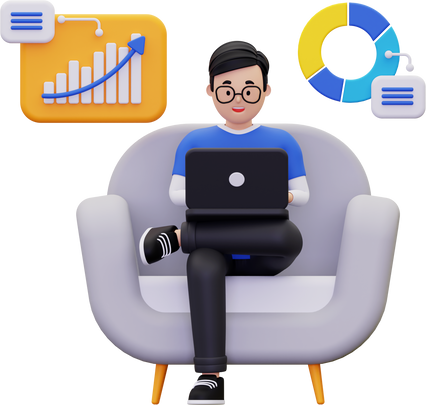 3d data information illustration